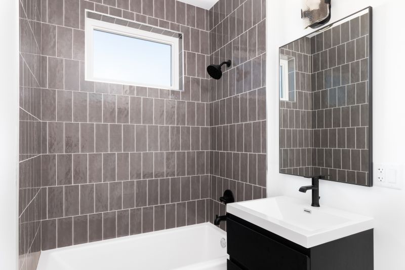 Bathroom with Statement Tiles